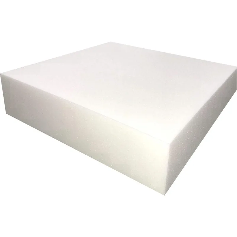 

Upholstery Foam Cushion High Density, 5" H X 24" W X 24" L, White