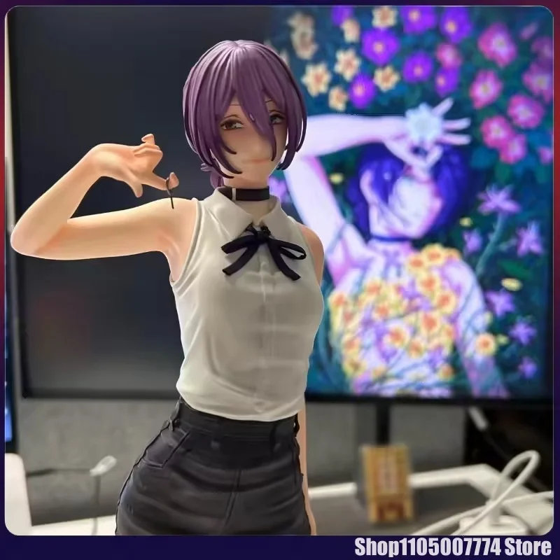 

Chainsaw Man Reze Reese Devil Series Girl Pvc Statue Anime Figurine Model Desktop Ornament Collection Toys Birthday Gifts