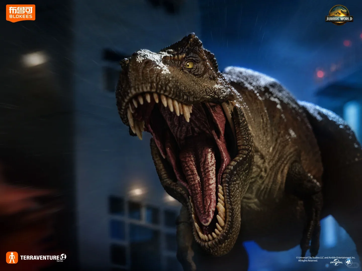 New Blokees Natural Collection Jurassic World Tyrannosaurus TL01 SCALE 1/35 Scale Collectible Figure Dinosaur Model