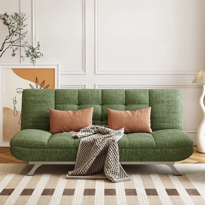 

Corduroy folding sofa bed dual-purpose 2025 new removable and washable small apartment living room single