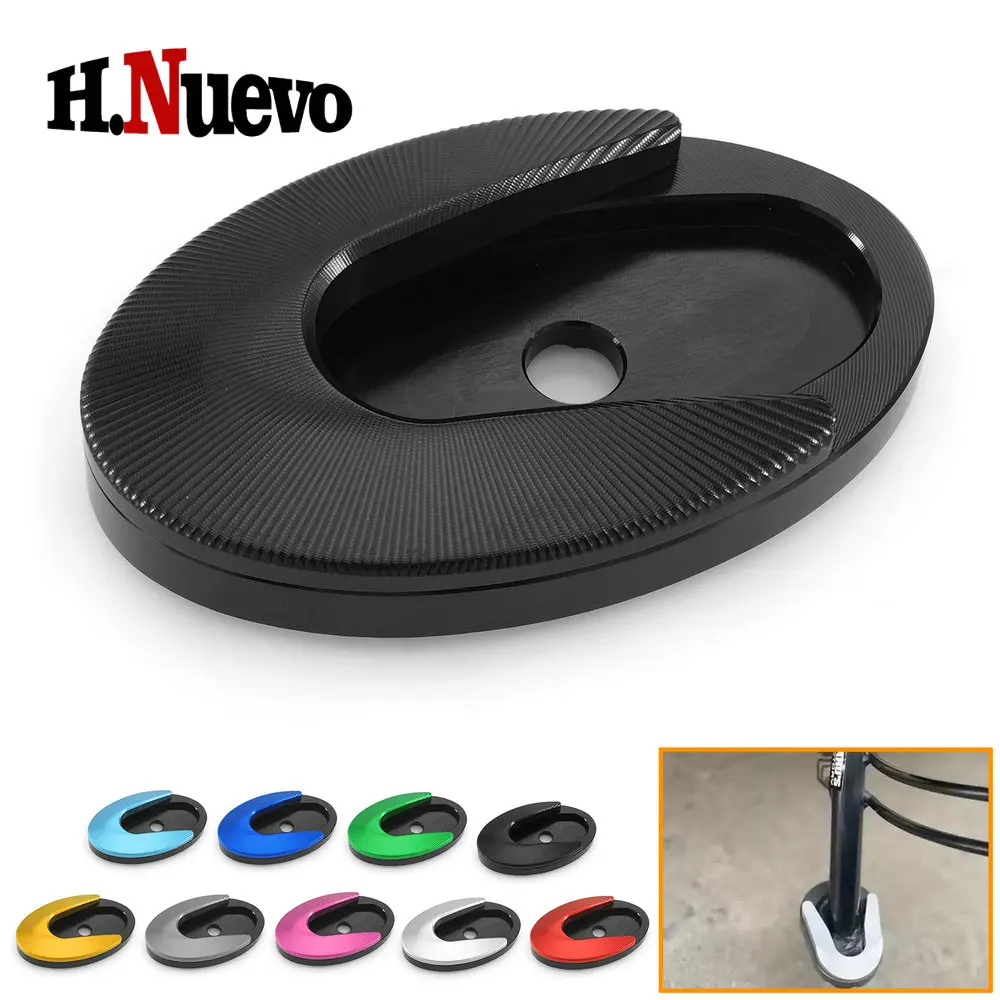 

Scooter Kickstand Enlarger Side Stand Enlarge Plate Pad Compaitible With Lambretta X200 X250 X300 Accessories