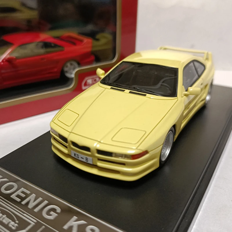 MK Miniatues 1:43 Scale Resin E31 850i KOENIG KS8 Toys Sports Cars Model Classics Adult Souvenir Collection Gifts Static Display