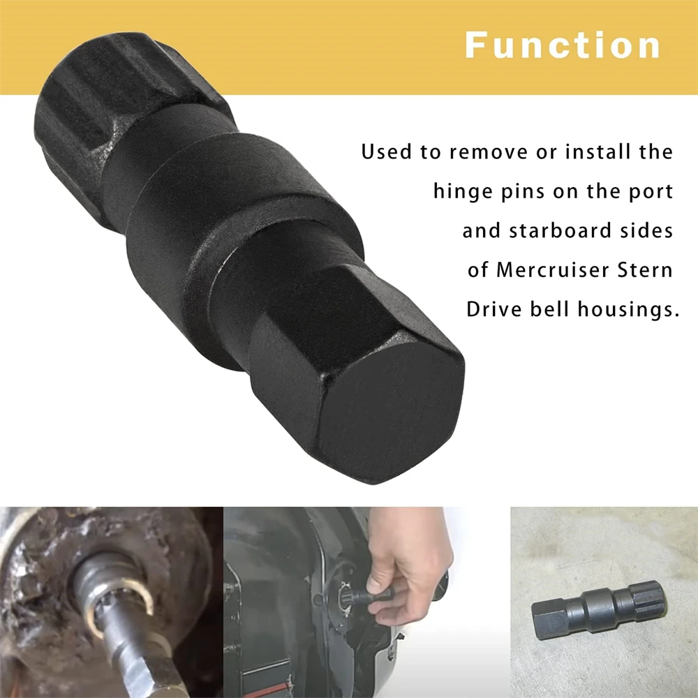 لأداة دبوس المفصلي Mercruiser Alpha One Gen II - لـ Mercury Bravo I/II/III، يستبدل 91-78310 18-9861 #2