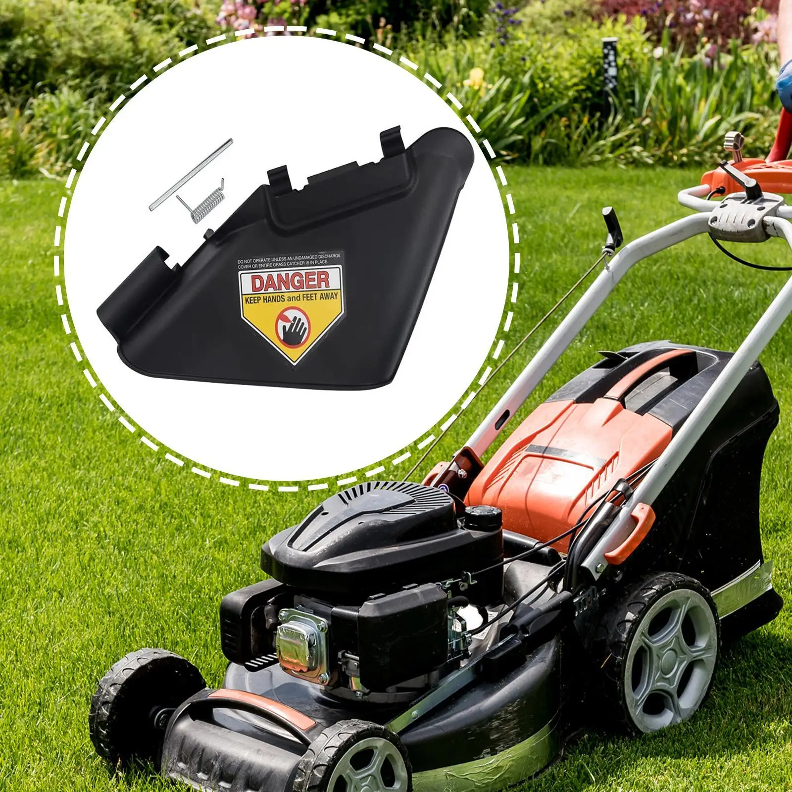 

731-7131 Mount Hardware Part Easy to Install Lawn Mower Side Chute for TB320