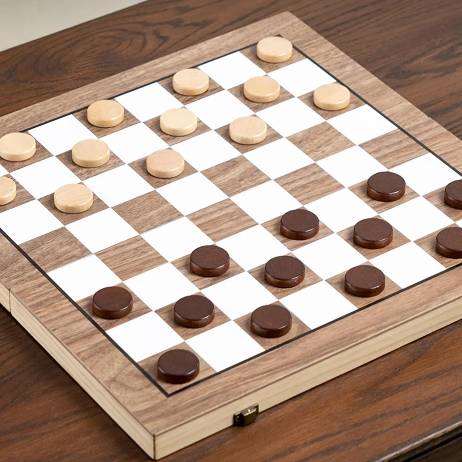 

Chess Set Classic Foldable Chess Board Wooden for Boys Girls Adults Students