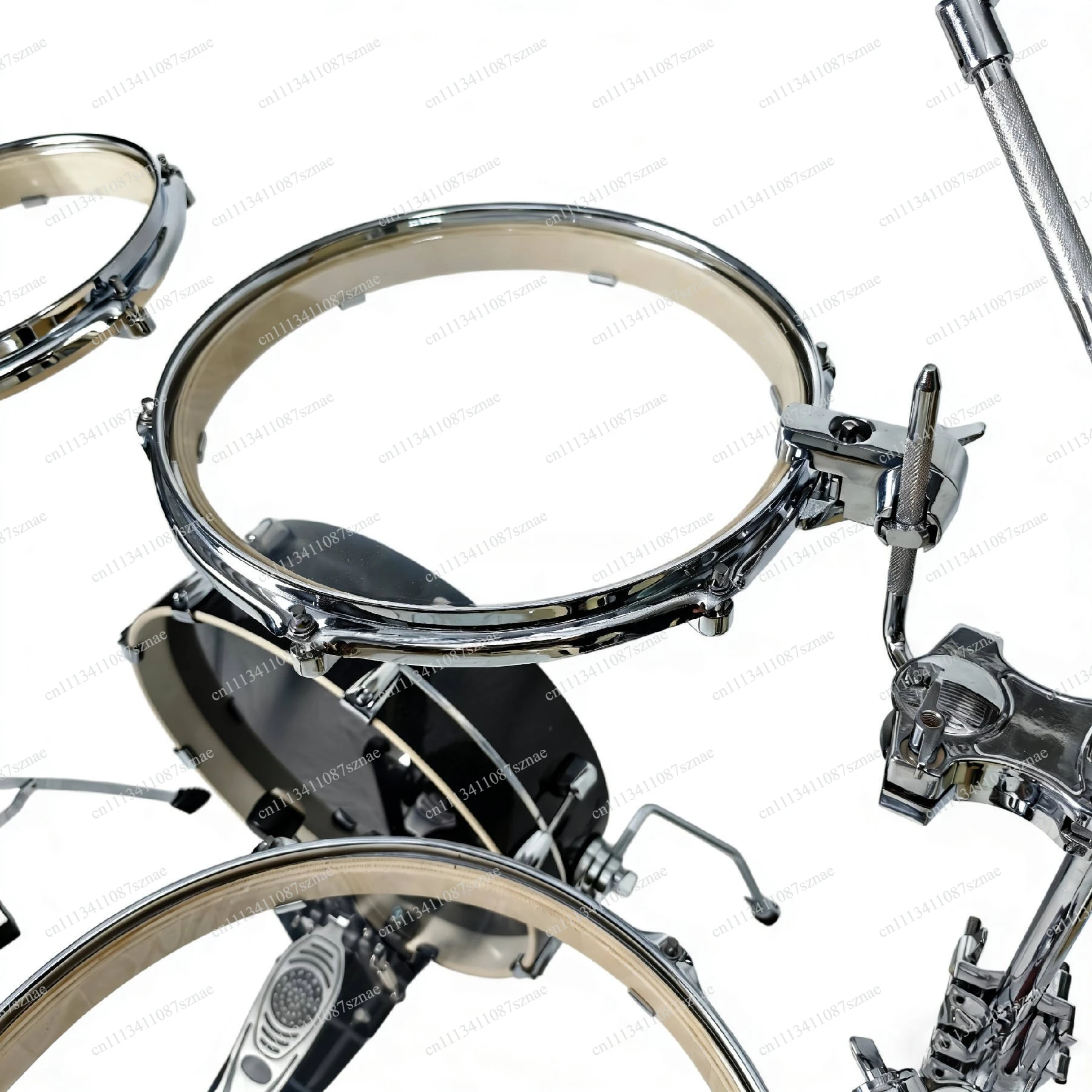 6/8/10/12/13/14/16 Maple Room Adjustable Foldable Portable Practice Sound Snare Drum Tom Bass Kick Percussion Drum Pad Set