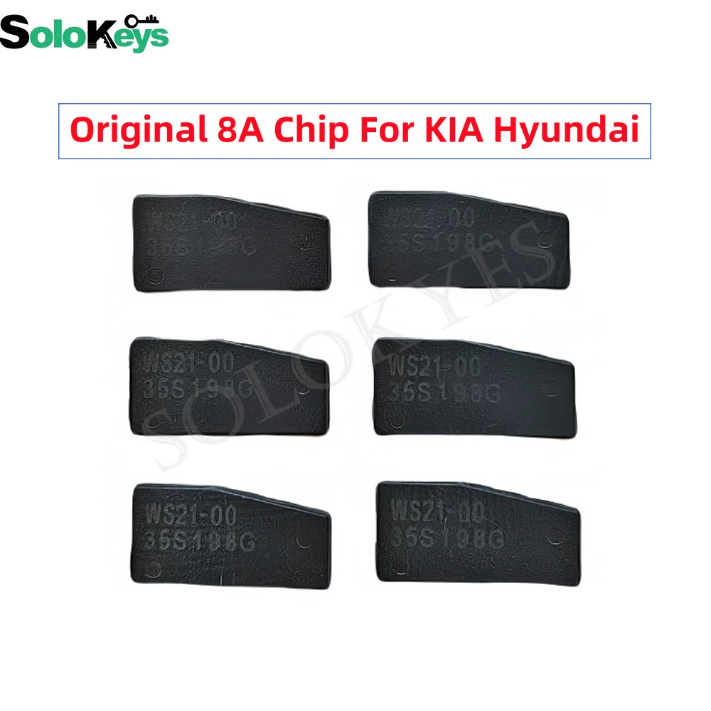 

SOLOKEYS New Original 8A Chip Transponder Ceramic Chip For Hyundai KIA Car Keys