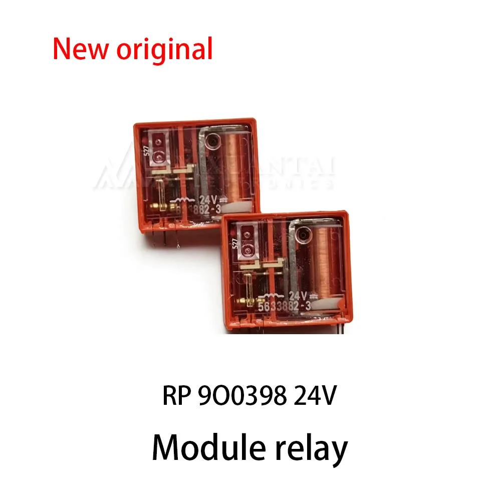 (5pcs) 100% New relay RP 9O0398 24V 5633882-3 5-pin module relay