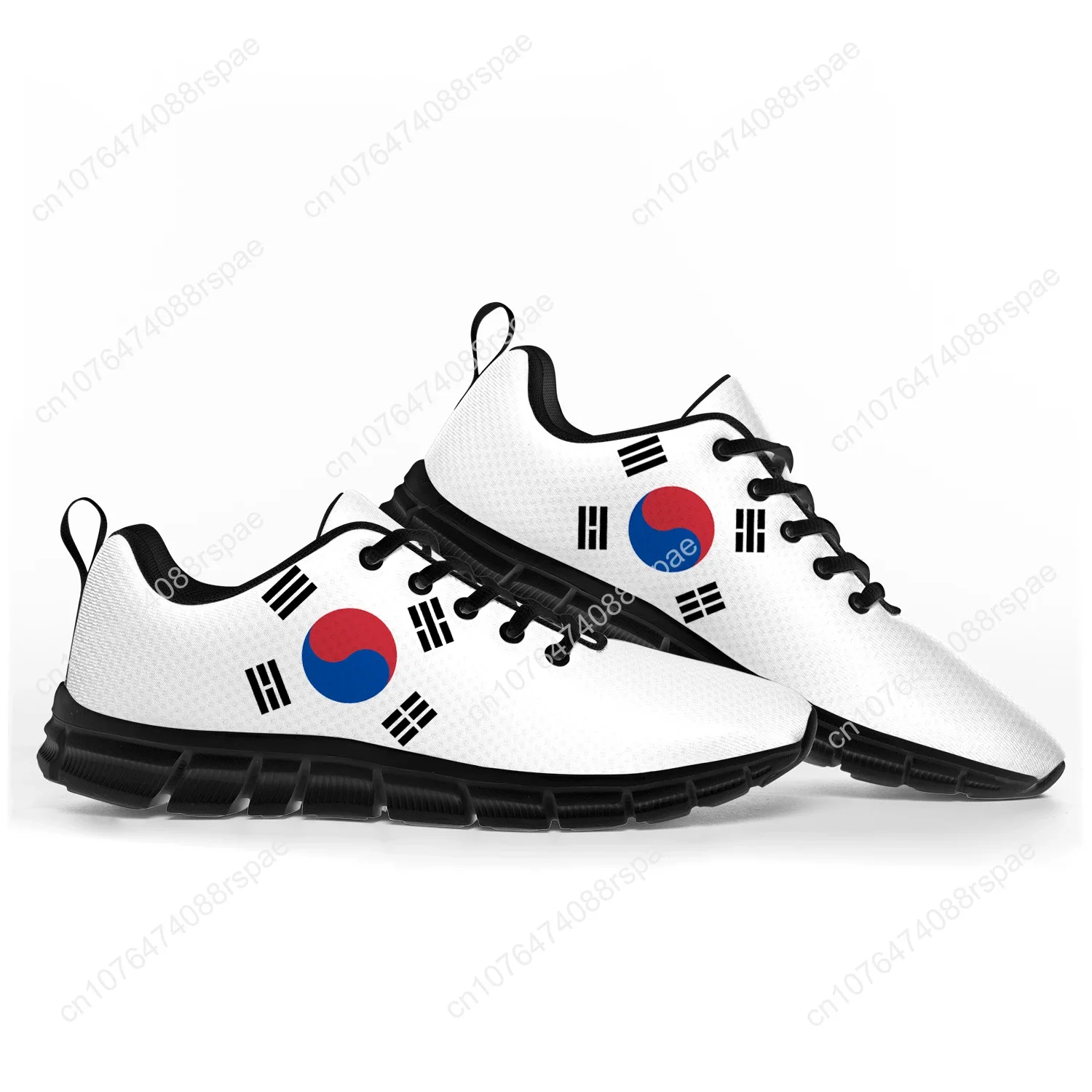 Koreanische Flagge Sportschuhe Herren Damen Teenager Kinder Kinder Turnschuhe Südkorea lässig benutzer definierte hochwertige Paar Schuhe