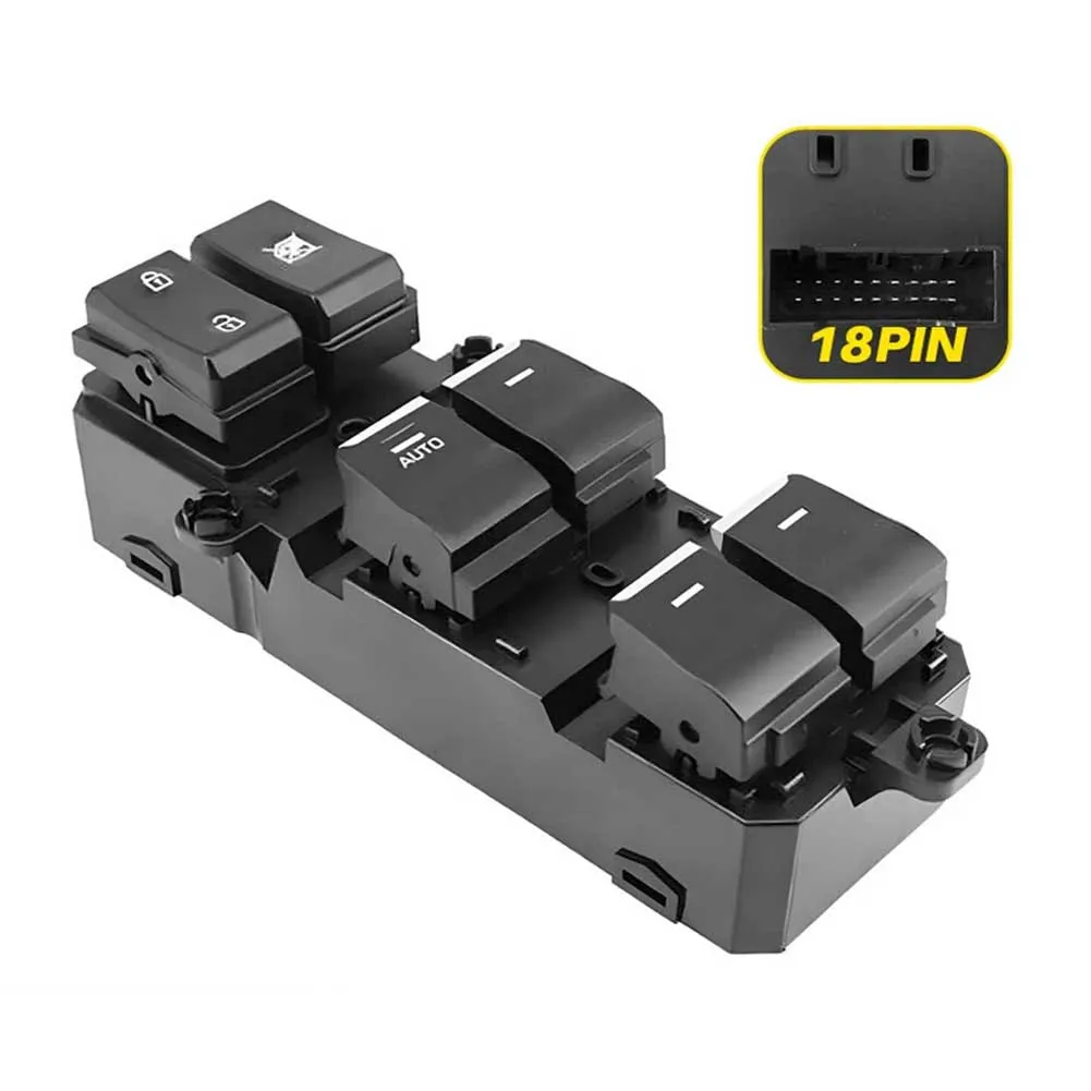 93571-D3000 Left Driver Power Window Switch for Hyundai For TUCSON 2016-2021 Compatible with 18-Pin Configuration and OE Numbers