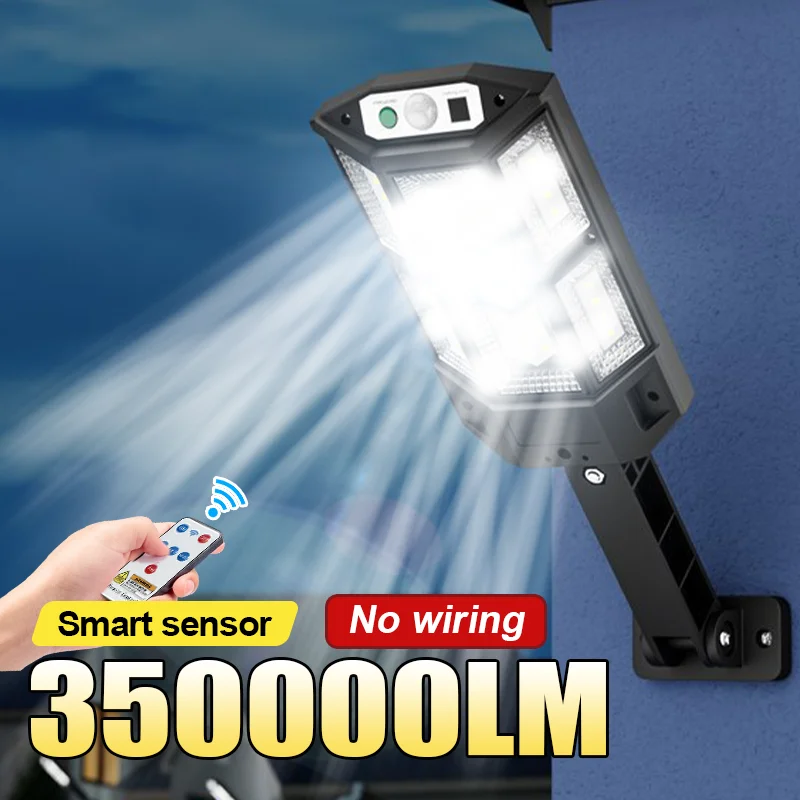 

Powerful Led Solar Light Super Bright Outdoor 43LED Solar Lamp 3 Mode with Motion Sensor Waterproof Outdoor Garden Street Lights