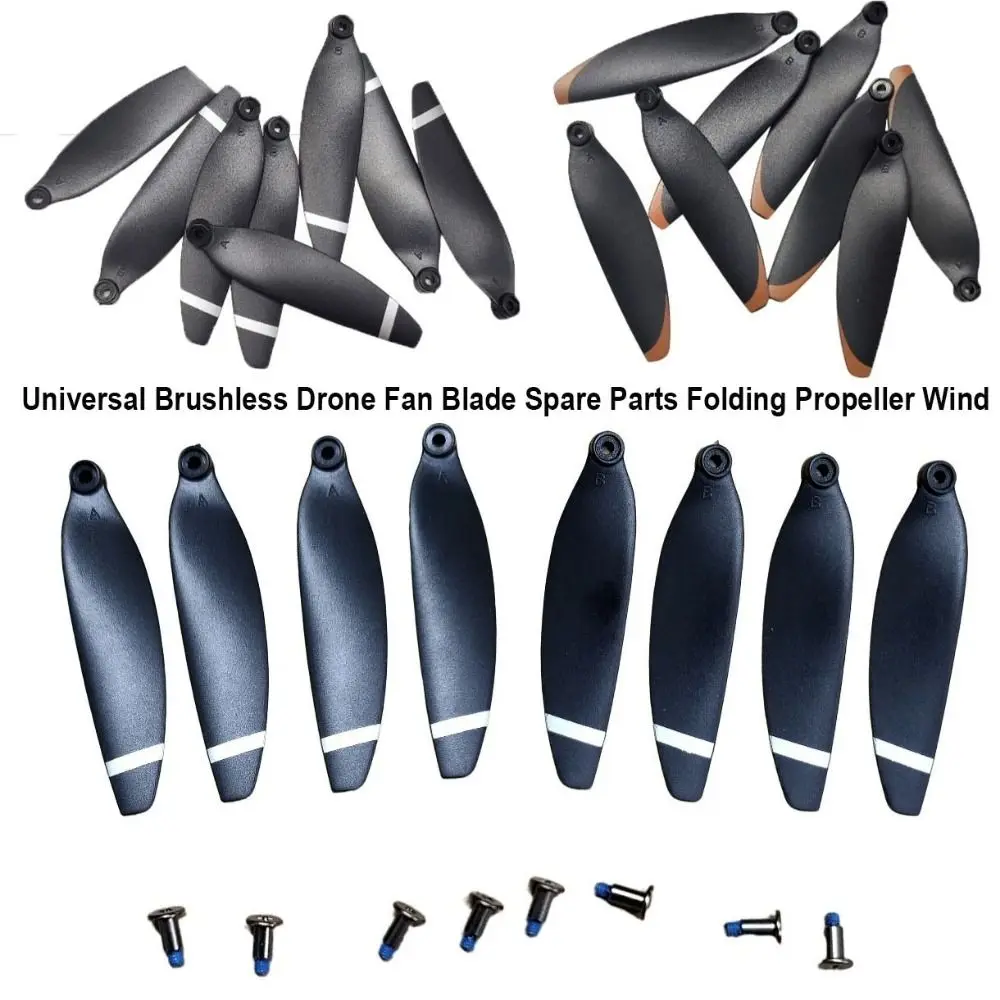 Universal Brushless Fan Plastic Black Blade Spare Parts Quadcopter Spare Blade for L900 PRO/ SE /MAX/ L900GPS