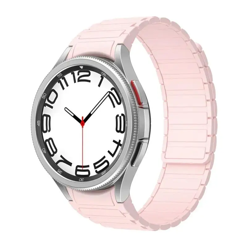 Keine Lücken 20 mm Silikon-Magnetband für Samsung-Uhr Galaxy 7 6 5 4 44/40 mm 6Classic 43 mm 47 mm 42/46 mm Armband 5Pro 45 mm Armband – Detail 10