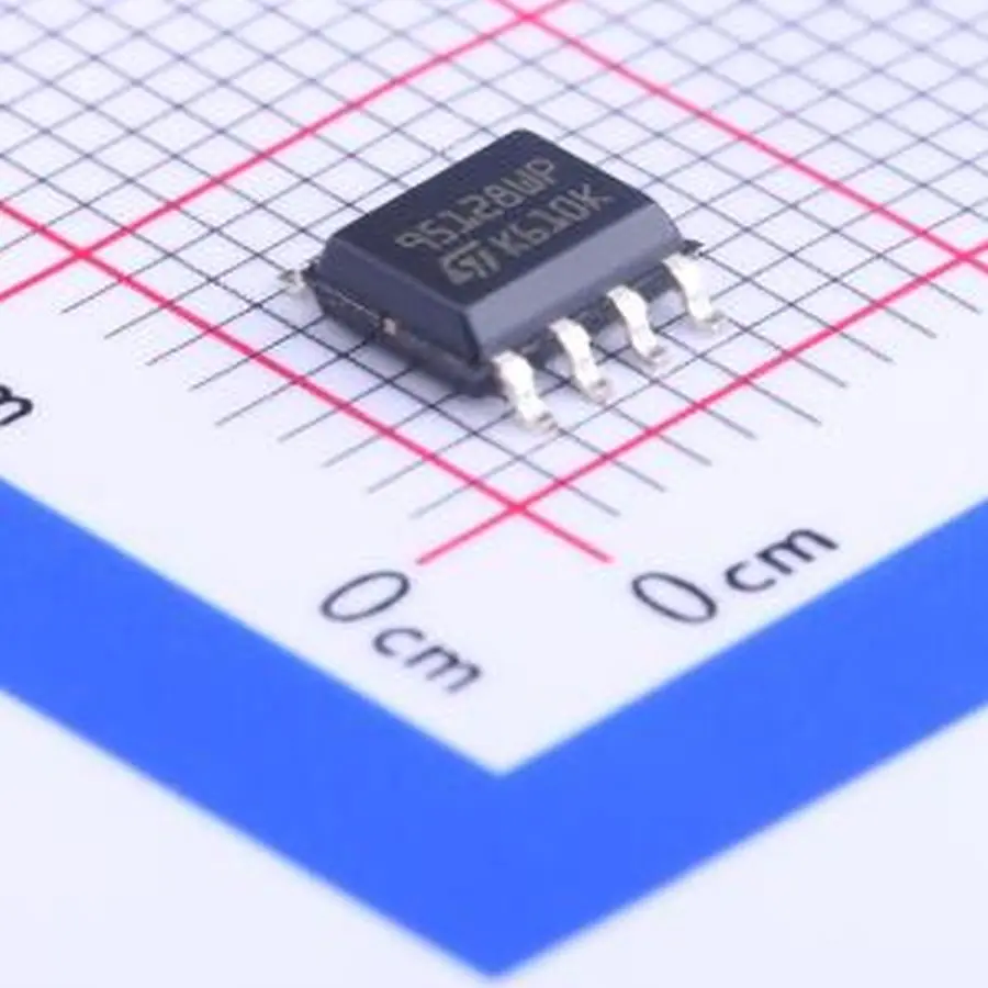 10개/몫 M95128-WMN6TP (EEPROM)