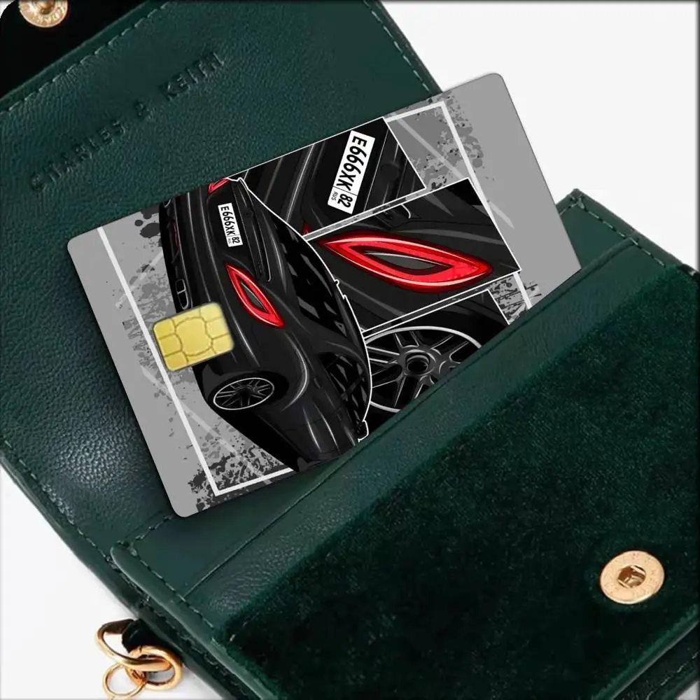 Cool Cls-63 Car Waterproof Film Skin Cover Credit Card Stickers Debit Front Bank Bus Pass