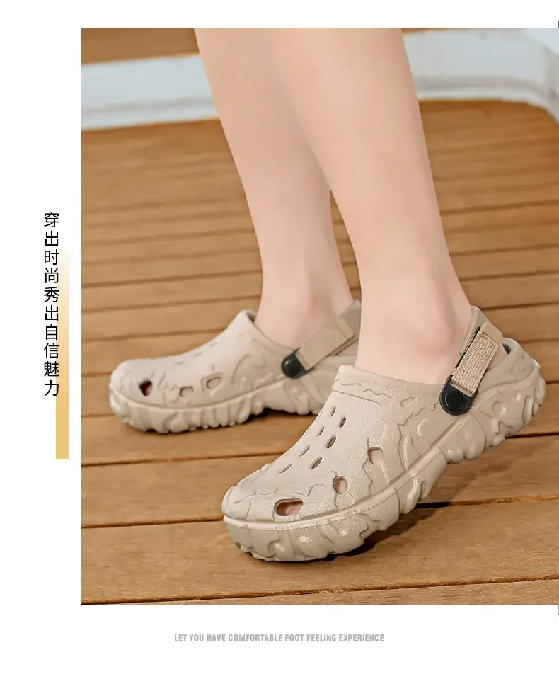 2026 Günstige EVA Herren-Clogs Leichte Großhandels-Plastik-Clogs für Herren Strand- und Arbeitssandalen mit Herren-Clogs & Pantoletten – Detail 18