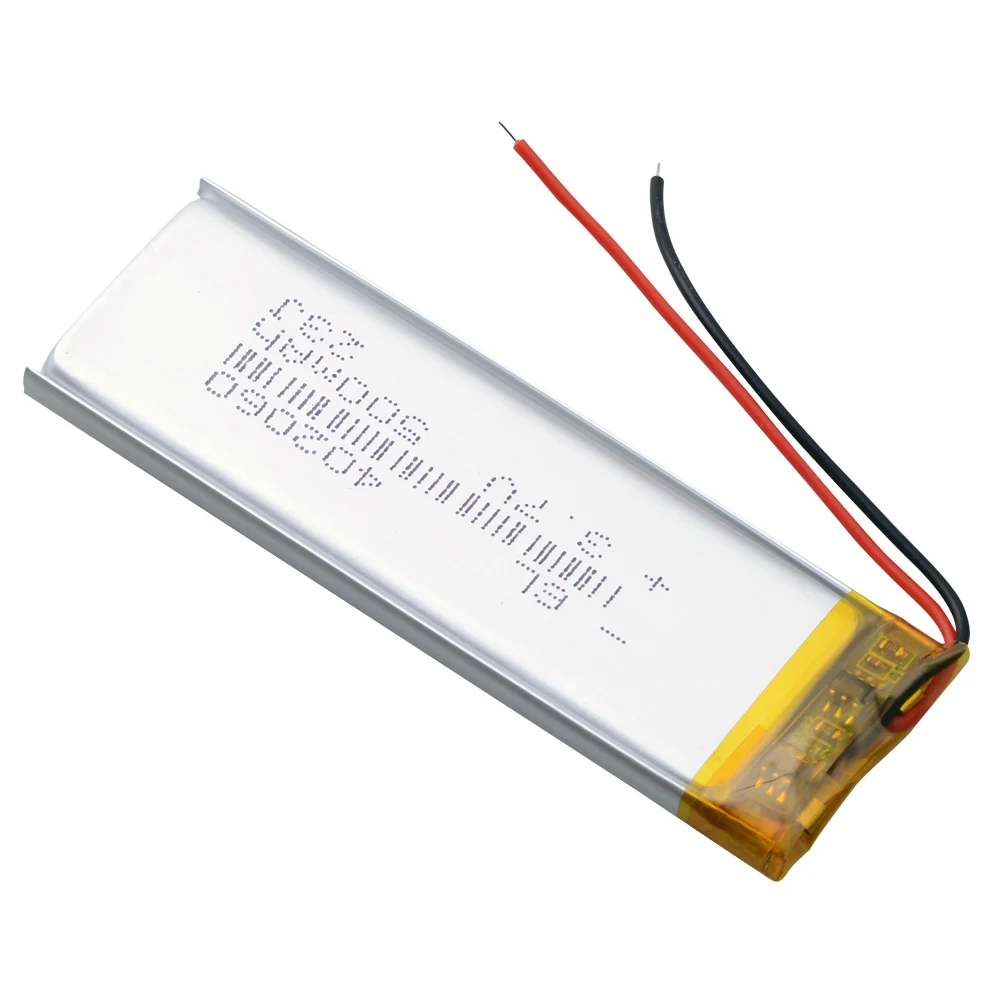 5 шт. 3,7 В 402060 500 мАч Lipo полимерная литиевая аккумуляторная батарея для MP3 GPS Bluetooth рекордер гарнитура Смарт часы массажер