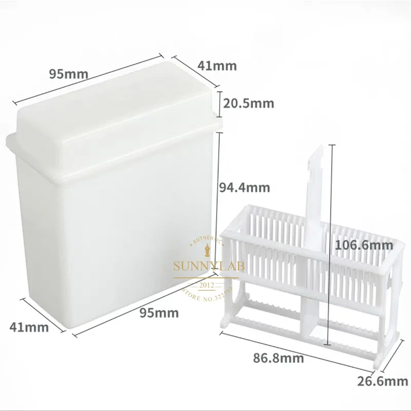 1Set Lab Combined Immunohistochemical Cartridges Antigen Repair Cartridges With Plastic Dyeing Rack