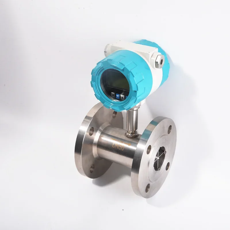 Premium Digital Liquid Turbine Flow Meter 0.5 Accuracy DN10‑50 Industrial Sensor for Methanol Diesel Oil Fluid Flow Monitoring