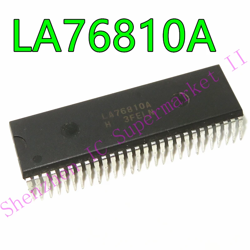 1 قطعة/الوحدة LA76810A LA76810 DIP-54 في المخزون ل PAL/NTSC اللون التلفزيون مجموعات VIF/SIF/Y/انحراف 1 رقاقة IC #1