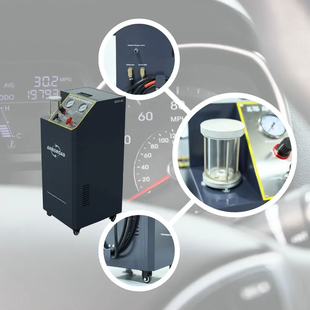 Integrated Metal Machine AC-705 for Antifreeze Replacement and Condenser Cleaning Essential Car Cleaning Tool