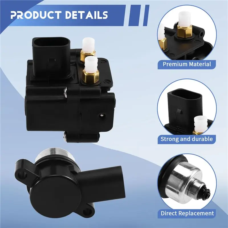 For BMW F07 F01/F02 F04 F11 GT AIR SUSPENSION VALVE BLOCK/COMPRESSOR SOLENOID VALVE 37206784137 37206789165