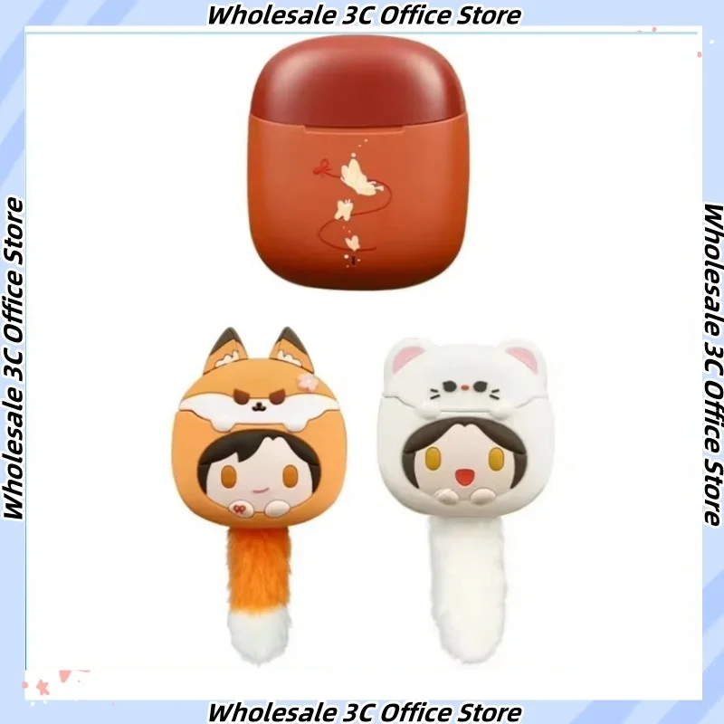 

Tgcf Hua Cheng Xie Lian Tian Guan Ci Fu Bluetooth Headset Headphone Fox Rabbit Earphone Case Toy Heaven Official's Blessing