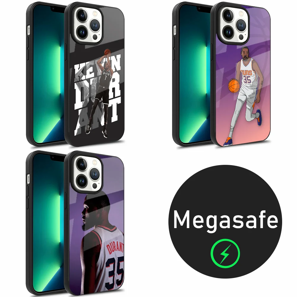 

Kevin 7 Basketball Durant Phone Case For iPhone 16,15,14,Plus,Pro,Max Magsafe Magnetic Wireless Charging