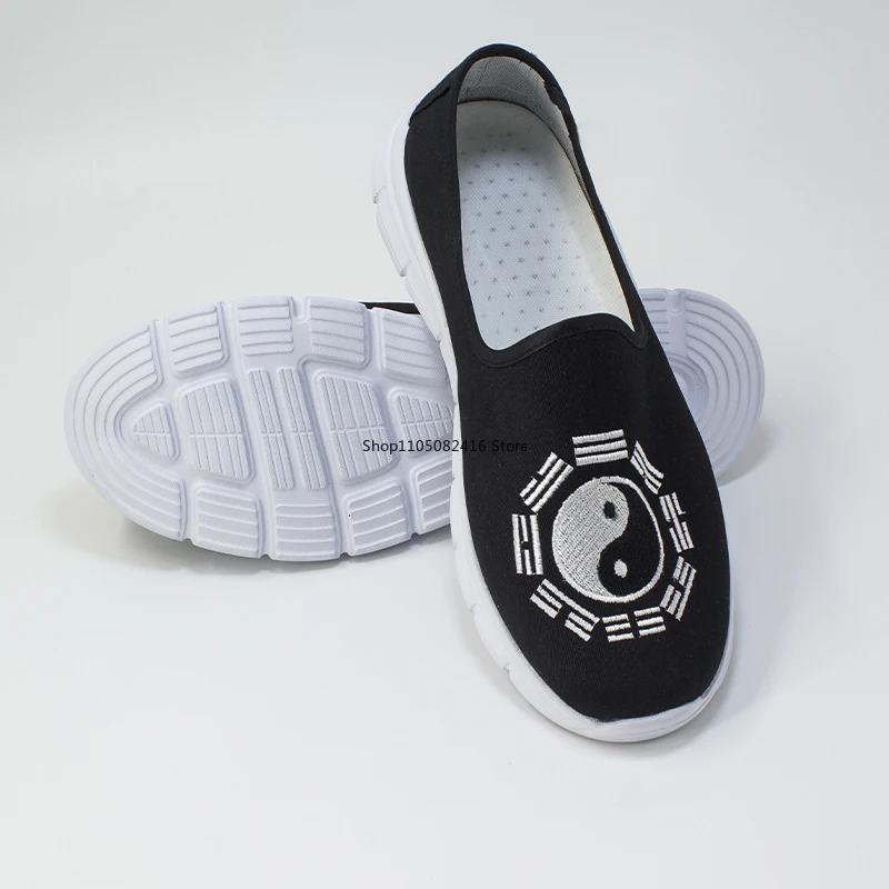 Wudang Taoist Tai Chi Kung Fu أحذية فنون الدفاع عن النفس أحذية الووشو تنفس البوذية فنون الدفاع عن النفس التدريب اللياقة البدنية أحذية رياضية #3