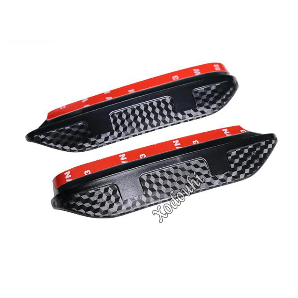 Car Body Cover Sun Visor Shade Eyebrow Rearview Side Glass Mirror Trim Frame Parts 2pcs For Kia Sorento L 2009 2010 2011 2012