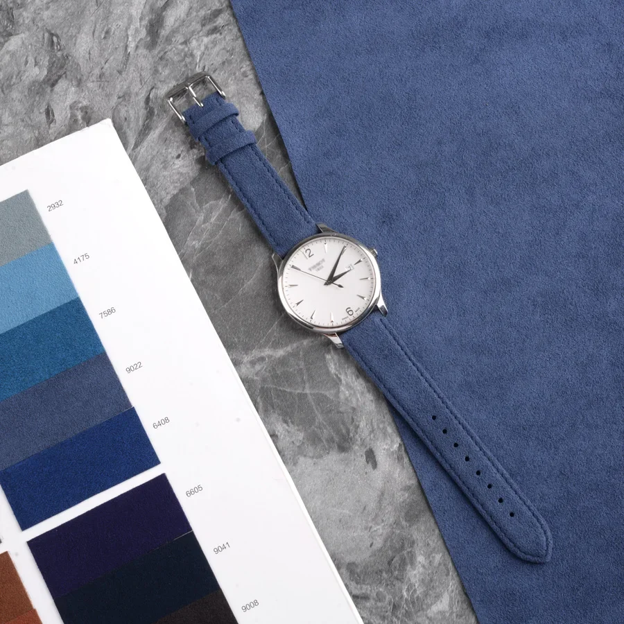 ALCANTARA Watch Band Straps 22mm 20mm 24mm Watch Accessories For Samsung Supercar Interior Same Suede Leather Watchbands - Image 2