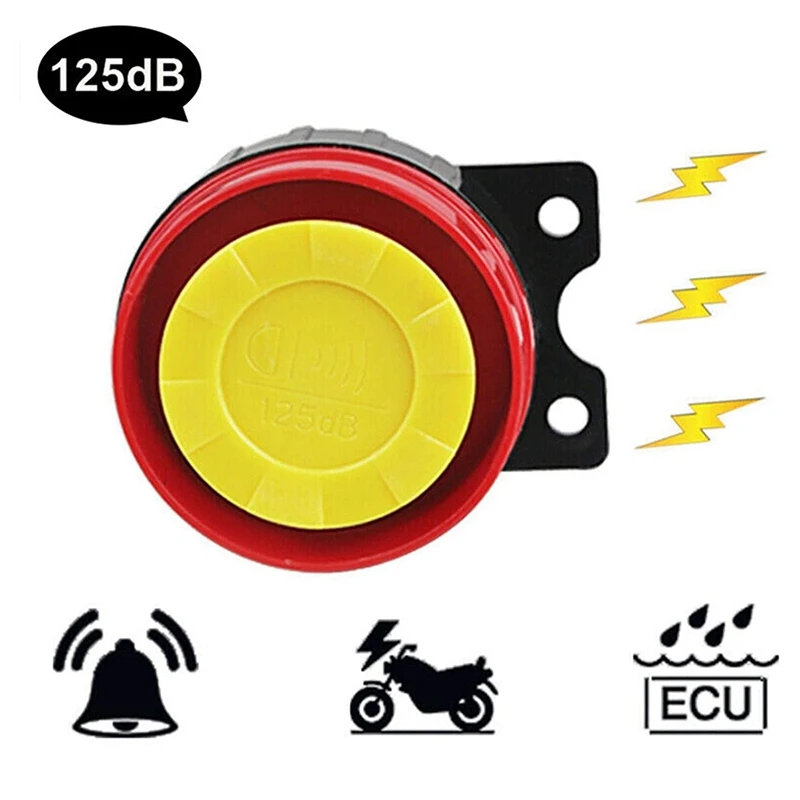 12V Motorcycle Security Alarm And Anti-Theft System Remote Control One-Button Start For Bicycle Scooters Motorcycle