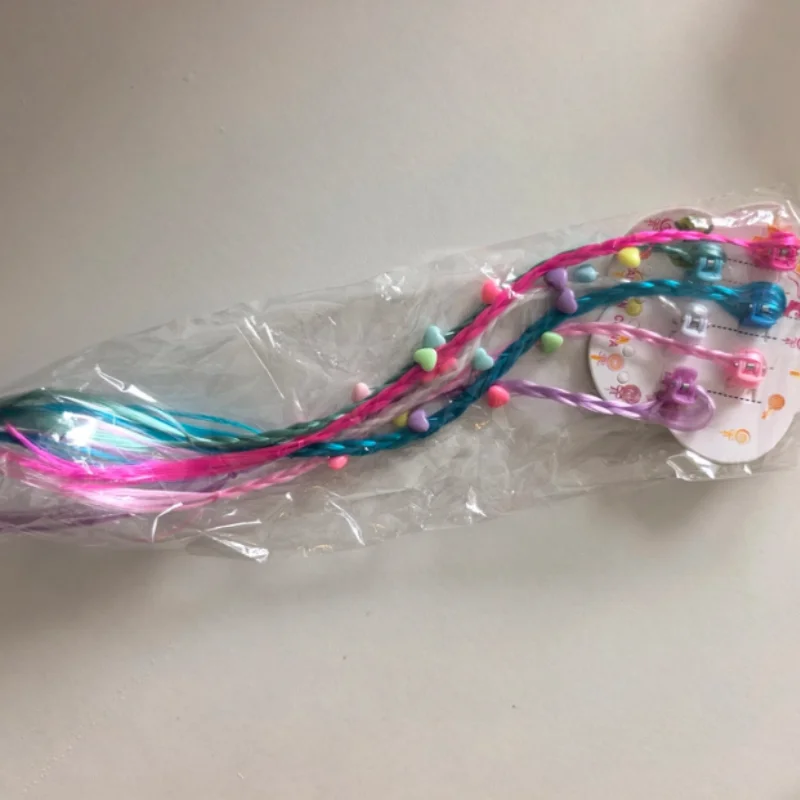 Butterfly Children's Colorful Hair Clips Mixed Six Colors Butterfly Heart Five-Point Stars Wig Tail Performance Hair Accessories