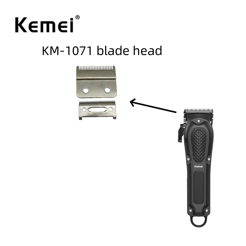 Kemei KM-1071 Hair Clipper Replacement Blade Head Genuine Factory-produced Replacement Blade Head Original Accessories