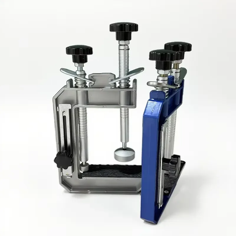 45 Degree Adjustable Metal Stone Mitre Clamp Fixture Tool Heavy Spring Clamp for Quartz Natural Stone Jointing Inch