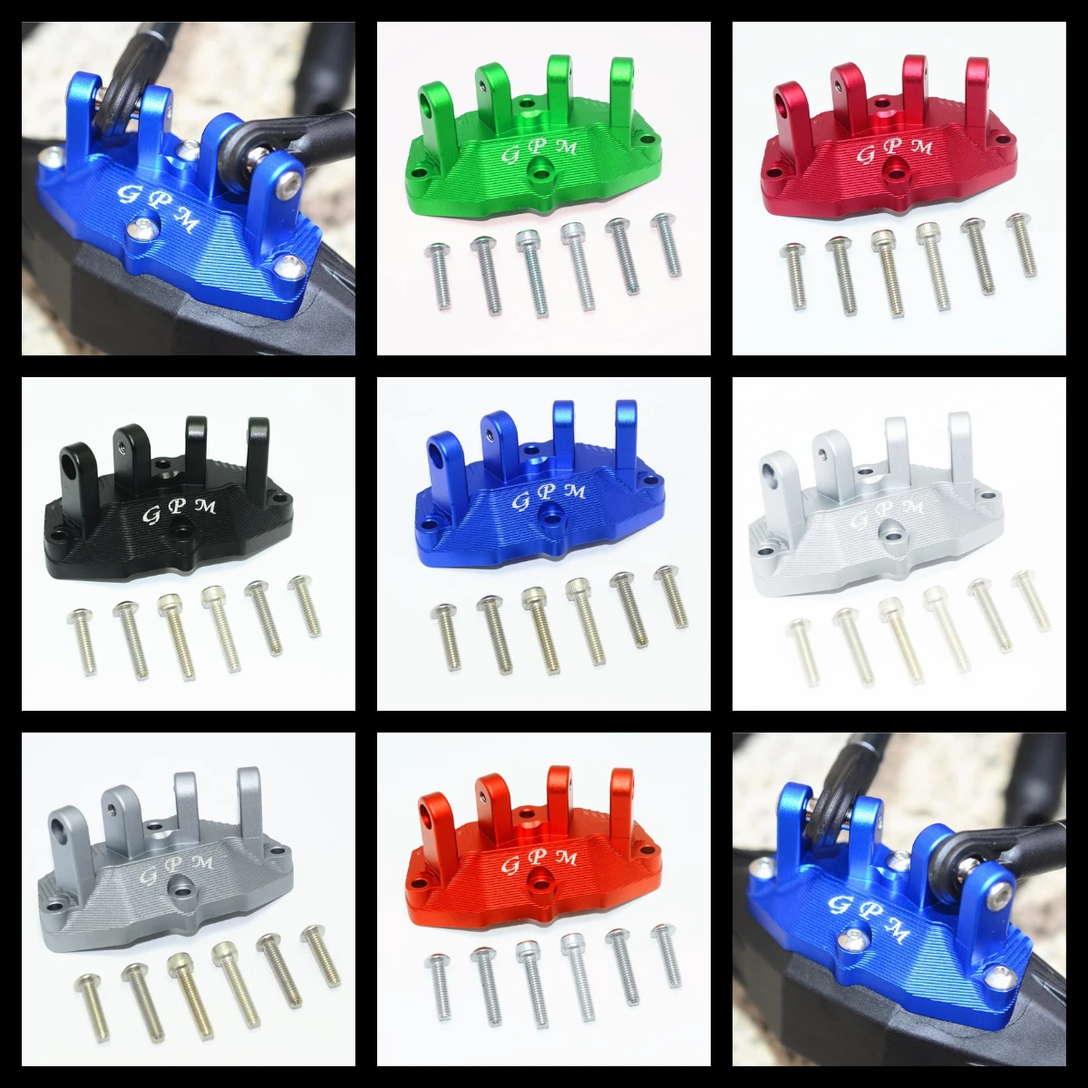 

GPM Alu Mount For Upper Gearbox Rear Suspension Links For 1/6 Baja Rey 1.0 / 2.0