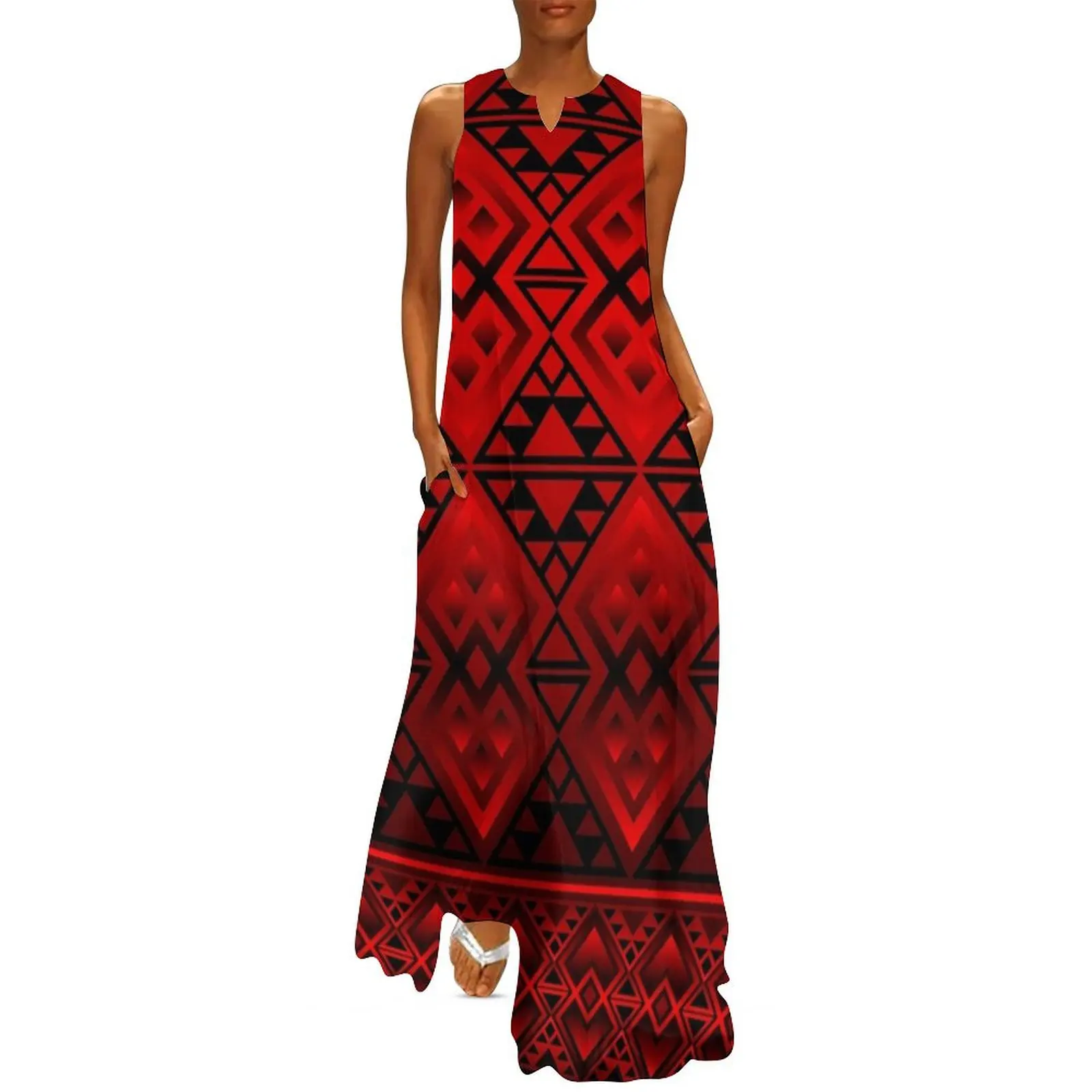 

The Lodge (Red) Long Dress dress dresses for woman Dress