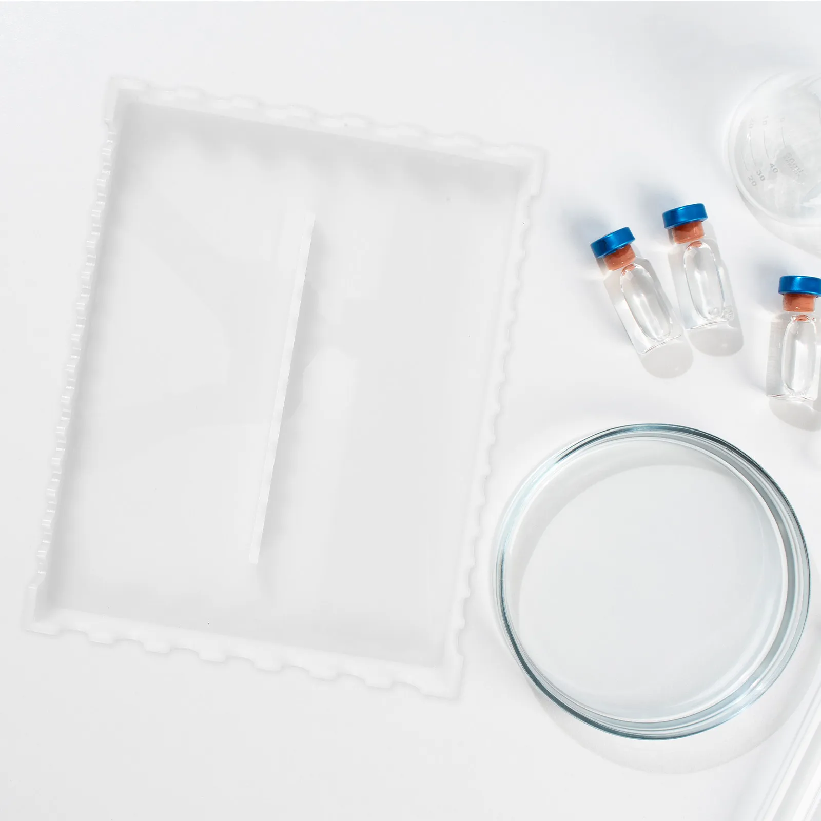 Laboratory Acrylic Pipette Stand Compact Pipette Rack Portable Multifunctional Lab Experiment Tool Holder Sampling Storage view 3