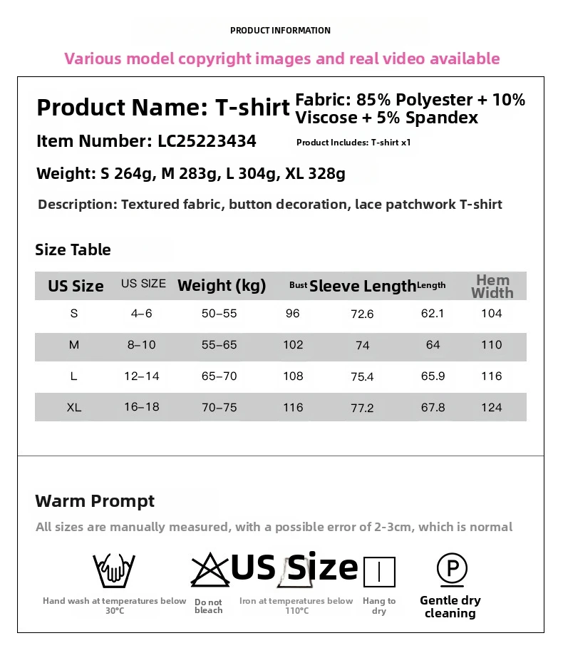 Winter damessweatshirt met lange mouwen, pure kleur, knoop, kant, splitsen, veelzijdige werkkleding, top in Europese Amerikaanse stijl