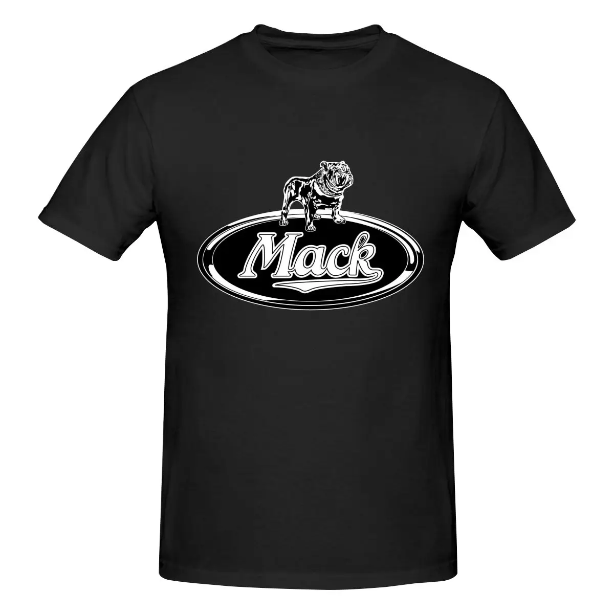 NEW Mack Car T-shirt Men Print Round neck T-shirt Summer Fashion Short Sleeve Cotton T Shirt