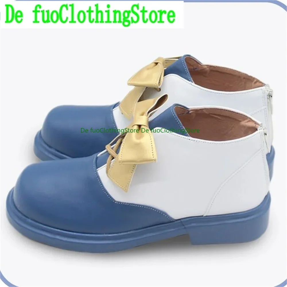 أحذية ديوس الملتوية-بلاد العجائب التأثيرية أحذية لعبة أنيمي حفلة الهالوين عيد الميلاد ملابس ديفو