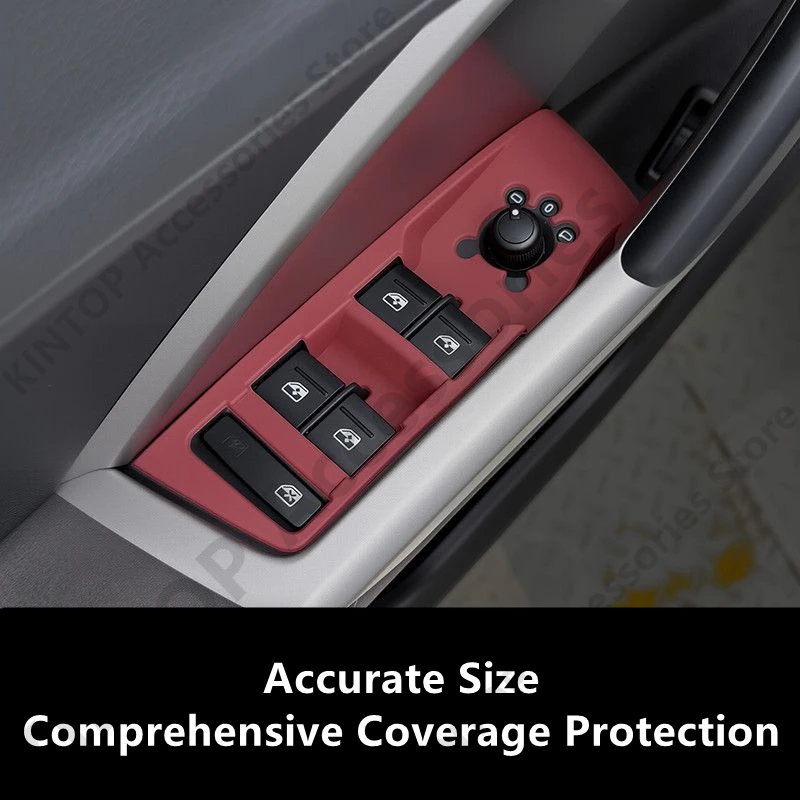 For AUDI Q3 19-24 Silicone Central Control Protective Pad,Car Interior Decoration Modification Protection Accessories Refit