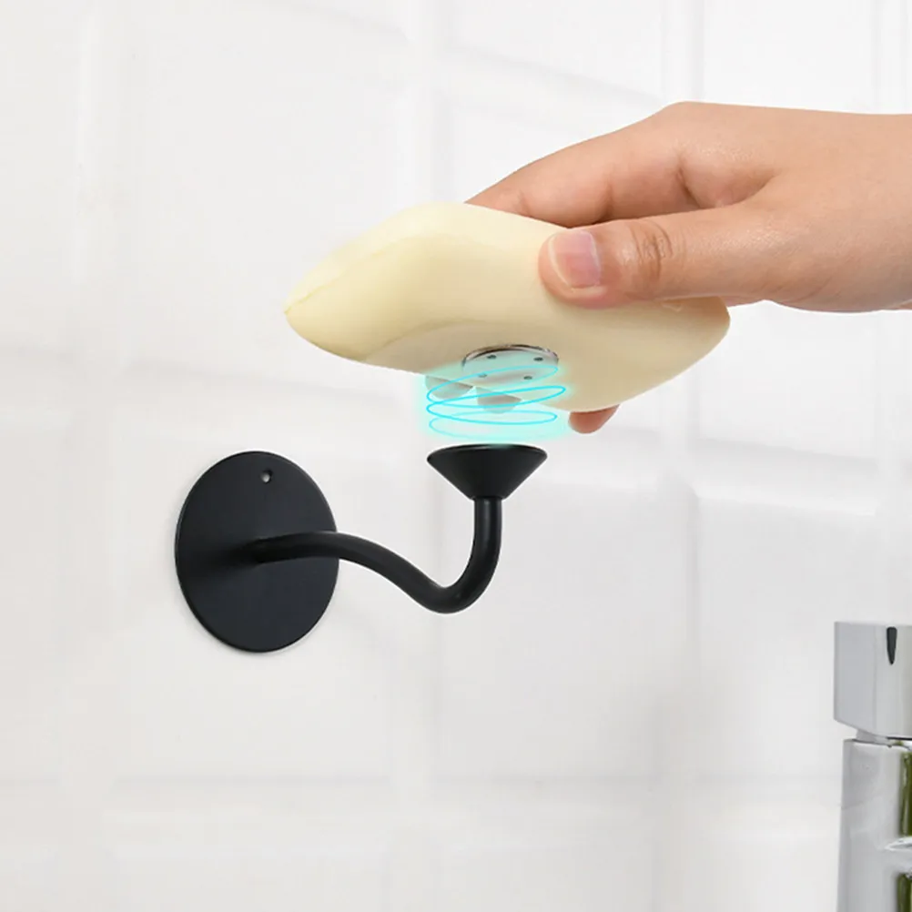 

1 set Magnetic Soap Holder Wall Mounted Stainless Steel Bathroom Self Draining Soap Holders Bar Rack Shower Non Slip Strong