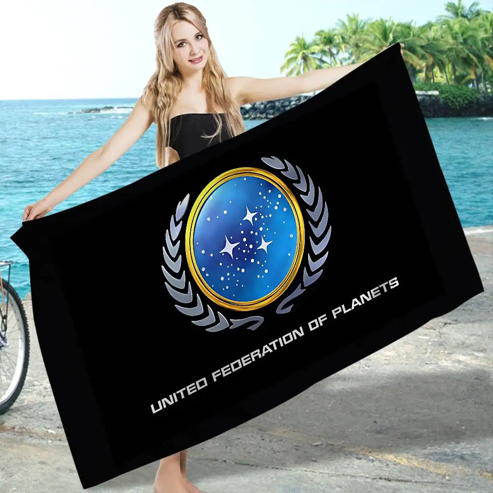 S-Star T-Trek Movie Mikrofaser-Strandtuch, saugfähig, schnell trocknend, weich, für Yoga, Schwimmen, Resort, Bergsteigen