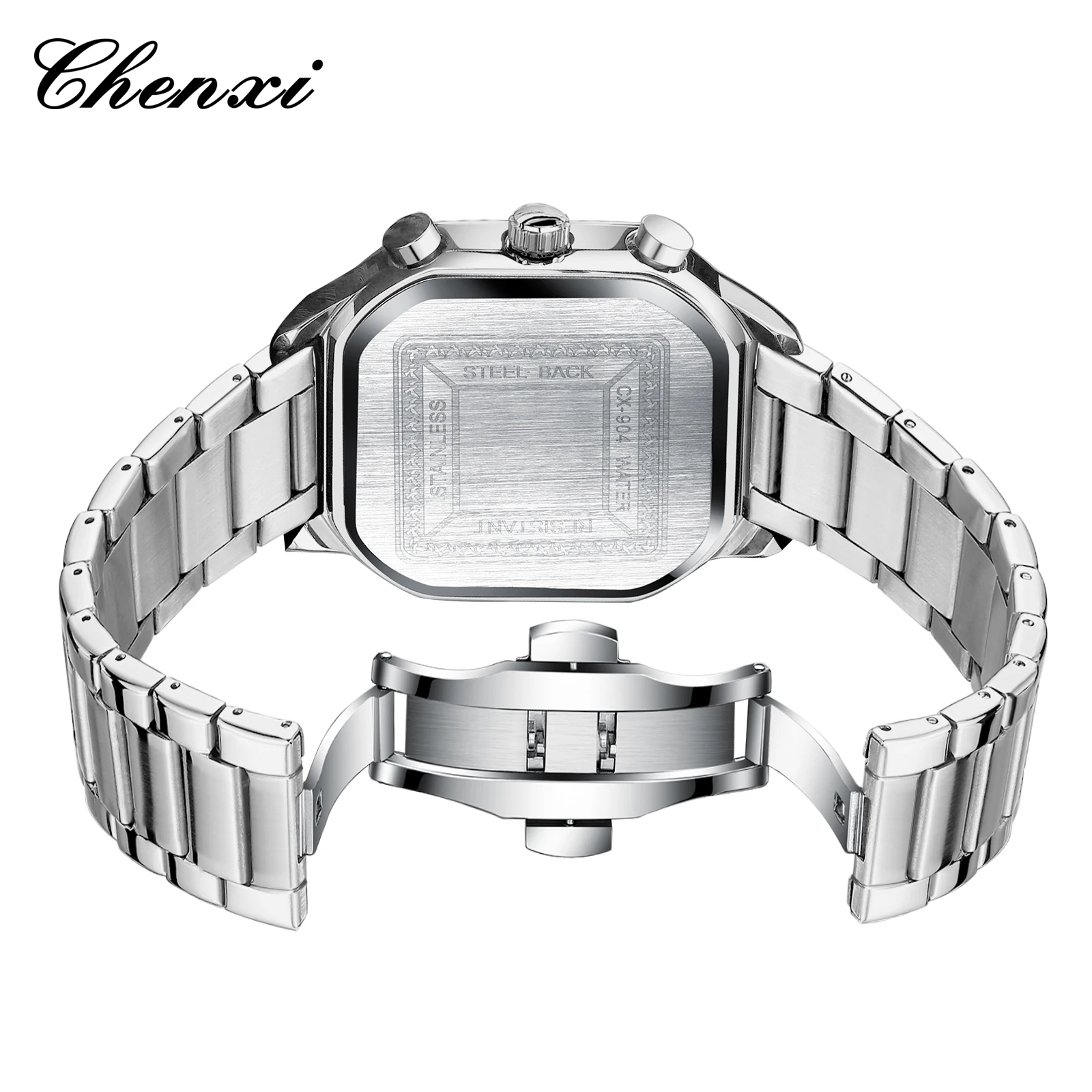 CHENXI Top Luxury Brand Men's Watches Multifunctional Waterproof Chronograph Casual Men's Watches Original Gift