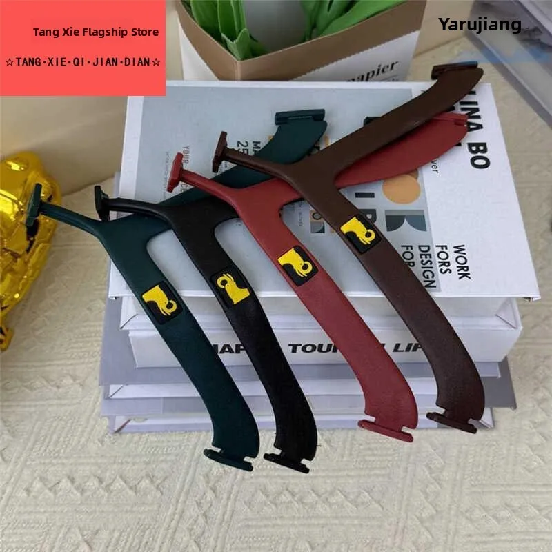 New Three-Point Slip-On Shoes Wear-Resistant Shoelaces Women's Flip Flops Ear-Shaped Straps Comfortable Breathable Footwear