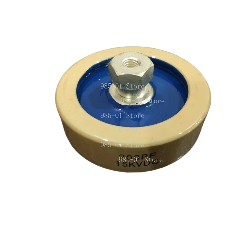 CCG81-1 DT60 200PF 15KV 60KVA High Frequency High Voltage Ceramic Capacitor New Original Round Porcelain
