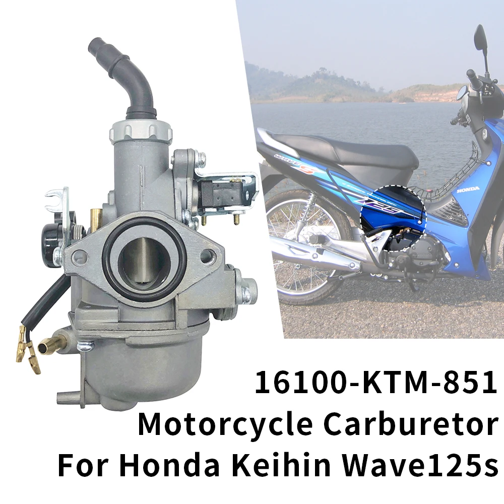 16100- KPH-883 16100-KTM-85116100-KPH-972 Porlasztó carb számára Honda Racing F1 keihin wave125s anf125 Hullámosság innova karisma Felül 125 S