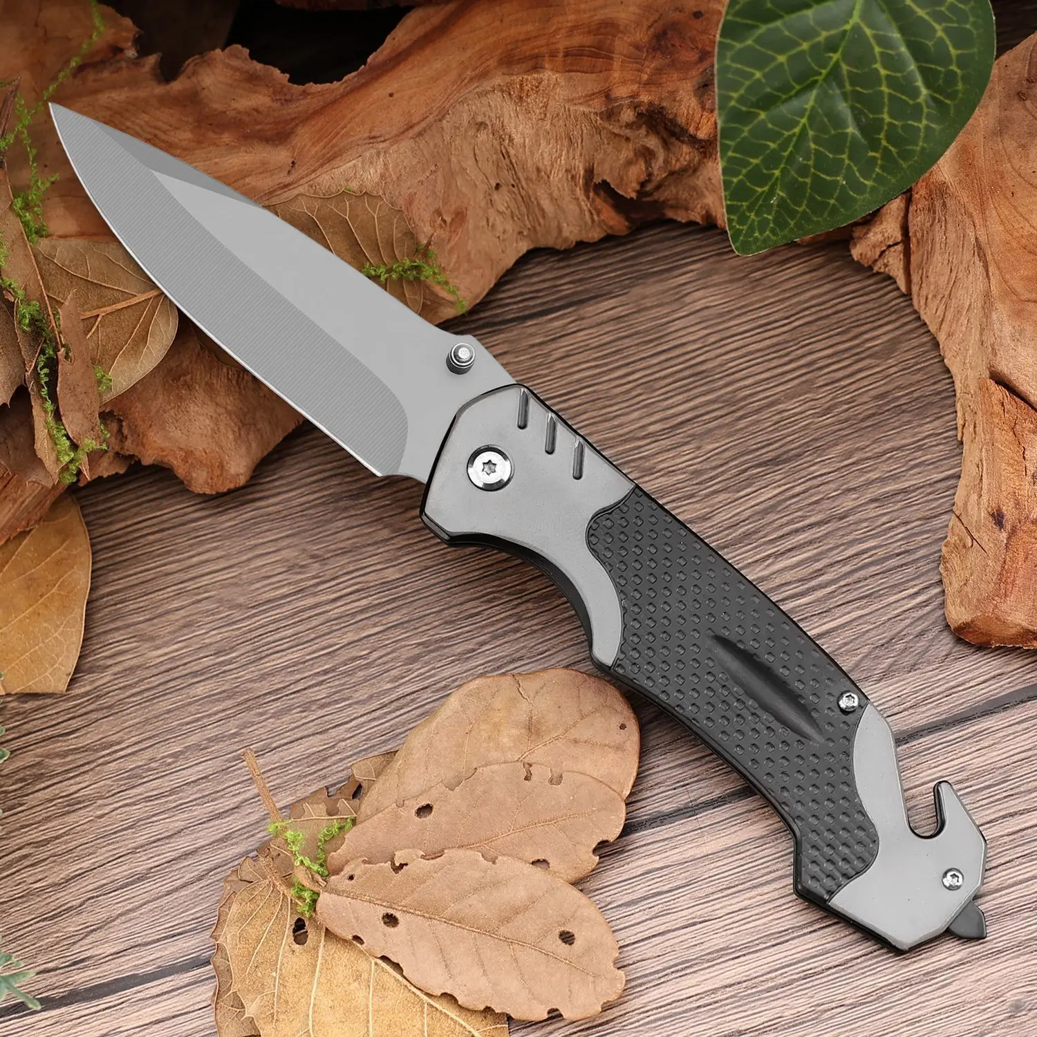 في الهواء الطلق متعددة الأغراض التكتيكية سكينة سرفايفل التخييم سكين للفرد الفولاذ المقاوم للصدأ سكين للفرد المحمولة جيب الدفاع الجيب #6