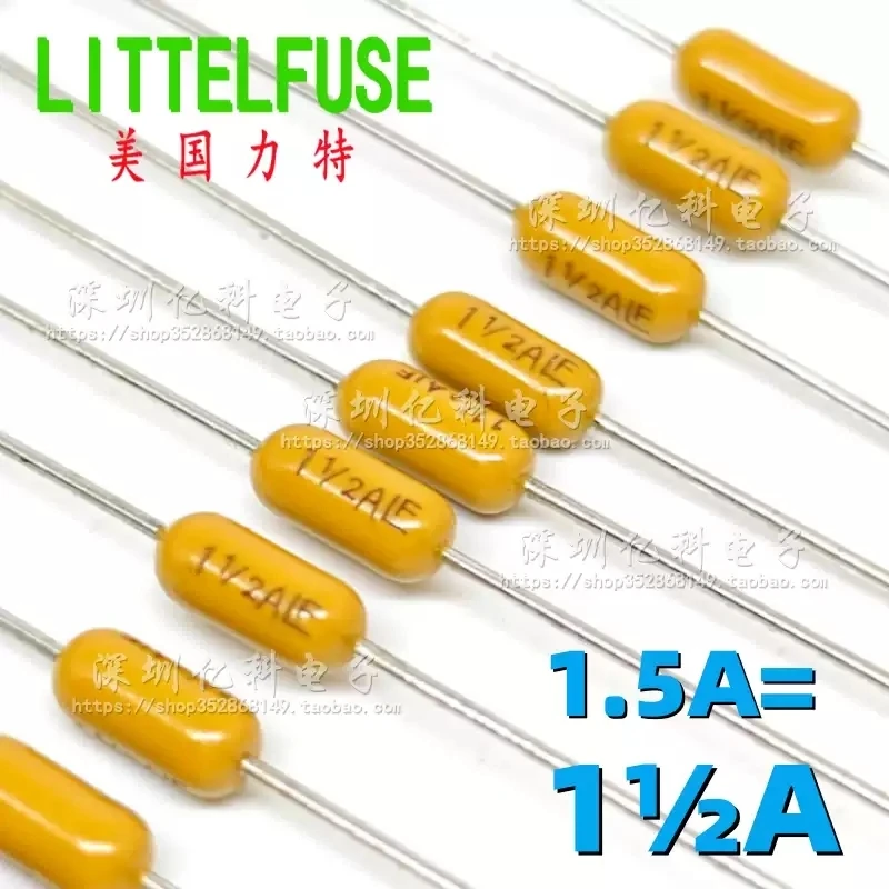 10pcs 047301.5YRT1L imported Lite PICO resistive fuse 1.5A 125V delayed slow break 11/2A